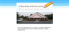 Desktop Screenshot of lilbusybodies.com